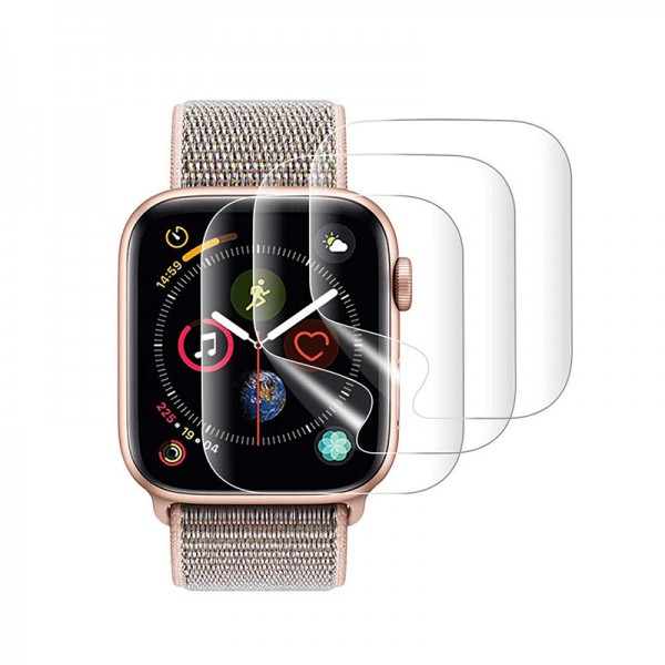 Set 3 Folii Protectie Silicon Quantum Powertech 44 mm