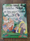 Blanche-Neige et les sept Nains, Walt Disney, carte limba franceza