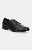 BOSS pantofi de piele &nbsp;Colby barbati, culoarea maro, 50529089