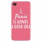 Husa silicon pentru Apple Iphone 4 / 4S, Paris Is Always A Good Idea