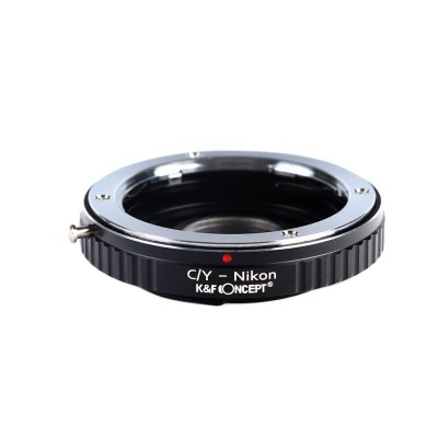 Adaptor montura K&amp;amp;F Concept C/Y-Nikon cu sticla optica de la Contax Yashica la Nikon KF06.081 foto