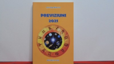 ASTROLOG MINERVA - PREVIZIUNI 2021 - SUB SEMNUL SPERANTEI - Bucuresti 2020 foto