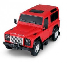 Masina Rastar, Land Rover Denfender 1:24 RTR cu Telecomanda - Rosu foto