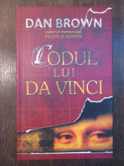 CODUL LUI DA VINCI-DAN BROWN foto