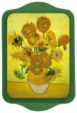 Tava de metal - Vincent Van Gogh - Tournesol dans un vase | Cartexpo