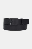 HUGO curea de piele culoarea negru, 50548339