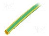 Tub termocontractant, 6mm, 1m, galben-verde, HELLERMANNTYTON - 319-00607