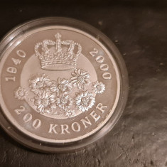 Danemarca - 200 koroane 2000.