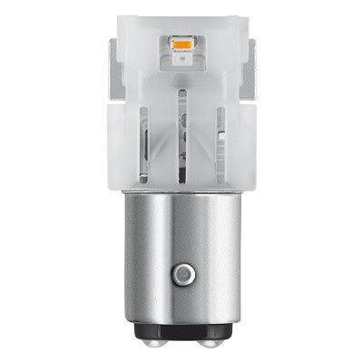 SET 2 BECURI AUXILIARE CU LED 12V (P21/5W) AMBER BLI OSRAM foto