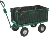 FLO Carucior transport, greutate maxima suportata 300 kg, Otel, Verde