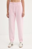 adidas pantaloni de trening All SZN culoarea roz, uni, JV7304