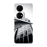 Husa compatibila cu Huawei Nova Y70 model Grey city, Silicon, TPU, Viceversa, Transparent, Carcasa