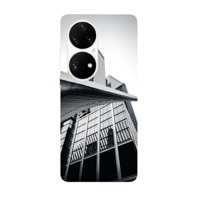 Husa compatibila cu Huawei Nova Y70 model Grey city, Silicon, TPU, Viceversa foto