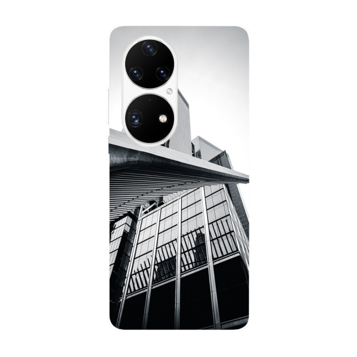 Husa compatibila cu Huawei Nova Y70 model Grey city, Silicon, TPU, Viceversa