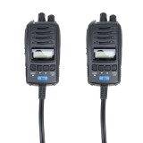 Pachet 2 bucati Statie radio CB portabila TTi TCB-H100 alimentare 12V/24V, Roger Beep, Squelch