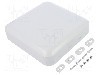 Carcasa policarbonat, 200mmx200mmx45mm, IP68, HAMMOND - 1557H2GY