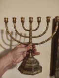 Men&oacute;ra bronz judaica masiv an 1955