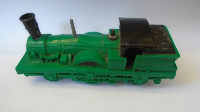 bnk jc Triang Minic Push &amp; Go M516 Veteran Puffer steam Locomotive