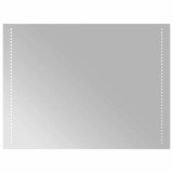 Cumpara ieftin Oglinda de baie cu LED, 80x60 cm