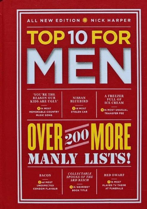 Top 10 for Men: Over 200 more manly lists! - 2014 - Nick Harper (V176)