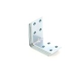 Coltar tip L, pentru mobila, din otel zincat, 40 x 40 x 25 mm, 4 bucati