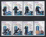 Belize 1979 - Jocurile Olimpice - Lake Placid, NDT, MNH (vezi descrierea)