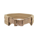 Cumpara ieftin LOW PROFILE MOLLE BELT - COYOTE TAN - WITH PLASTIC COBRA BELT