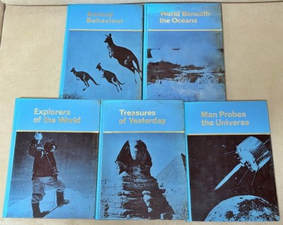 Modern Knowledge prima editie, an 1964 (5 volume stiinta) foto