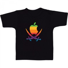 Tricou &amp;quot; Hackintosh logo mac &amp;quot; foto
