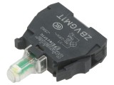 Element de iluminare 22mm Harmony XB4, LED, alb