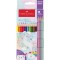Creioane colorate hexagonale unicorni Faber-Castell 10 + 3 culori /set