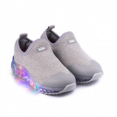 Pantofi Sport LED Bibi Roller Celebration Lurex/Silver 33 EU foto