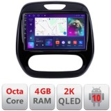 Navigatie Renault Captur 2013-2020 Android ecran Qled 2K Octa core 4+32 KIT-captur-v2+EDT-E409-2K CarStore Technology