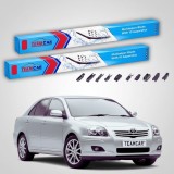 Cumpara ieftin Ștergătoare Toyota Avensis T25 Liftback 2003-2008 | Set Față Flat Premium &ndash; TeamCar&reg;
