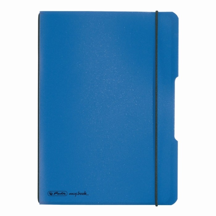Caiet My.book Flex A5 40f Dictando Coperta Albastru Elastic Negru