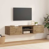 vidaXL Cabinet TV stejar artizanal 150 x 39 x 30 cm Lemn compozit