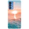 Husa compatibila cu Motorola G100 model Surfing at sunset, Silicon, TPU, Viceversa