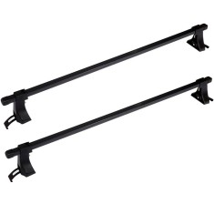 Set 2 x bare auto pentru acoperis, 123cm, otel foto