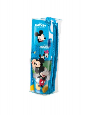 Set igiena orala copii cu borseta DISNEY MICKEY MR. WHITE foto