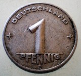 1.961 GERMANIA RDG DDR 1 PFENNIG 1953 E MULDENH&Uuml;TTEN, Europa, Aluminiu