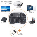 Tastatura Wireless Air Mouse, Touchpad, 2.4ghz, Android TV Si Mini PC