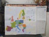 Uniunea Europeană, hartă 2015, cu date statistice, 193