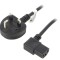 Cablu alimentare negru 2m 10A
