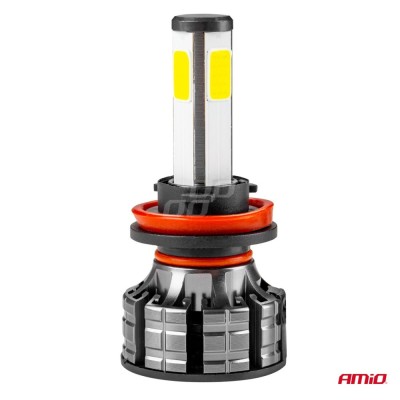 Instalatie LED COB 2Side AMiO, compatibil H9, H9, H11, destinat competitiilor auto sau off-road foto