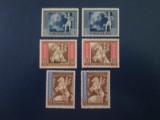 GERMANIA SERIOE 1942 MNH CU DUBLU TIPASR=260