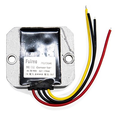 Convertor de tensiune, pentru trotineta electrică, DC 20V-90V la 12V 6A | Motorevolution foto