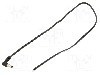 Cablu alimentare DC, cabluri, DC 5,5/2,5 mufa, negru, 0,5m, WEST POL - A25-TT-T050-050BK