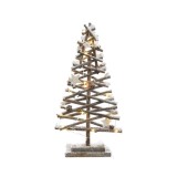 Brad decorativ - MicroLED Snow Tree - Warm White | Kaemingk