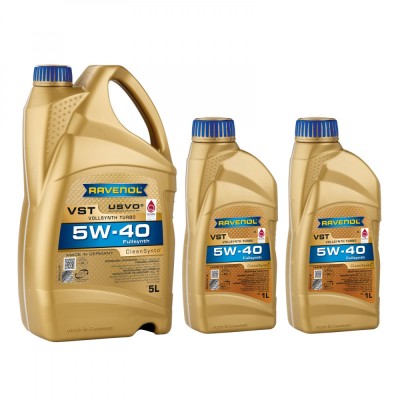 Pachet 7 litri Ulei Ravenol VST USVO 5W40 foto