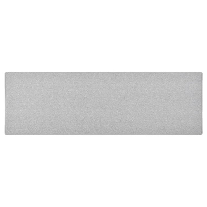 vidaXL Covor traversă, gri deschis, 80x250 cm